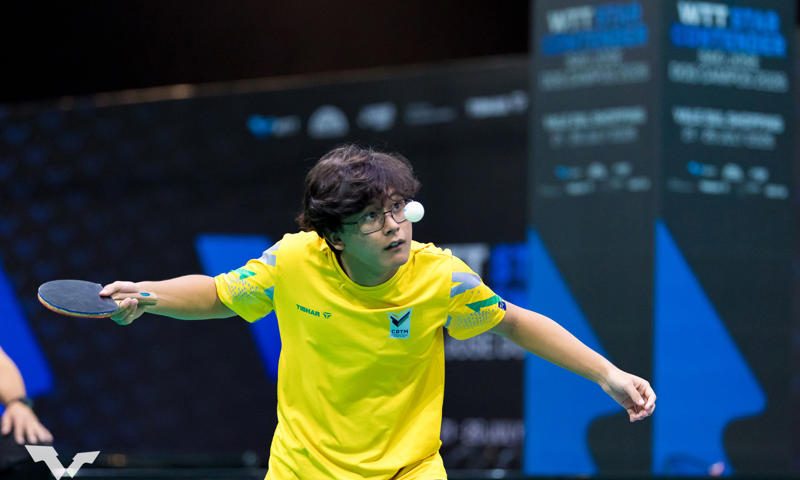 Bianca Borges e Felipe Okano são convocados para os Jogos Olímpicos da Juventude 2026 - Confederação Brasileira de Tênis de Mesa