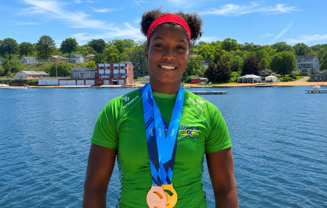 Brasil brilha no Mundial Júnior de Canoagem com cinco ouros e um bronze