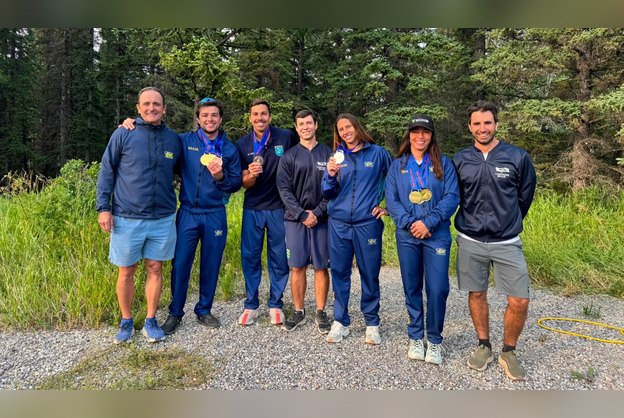 Brasil brilha no Pan-Americano de Canoagem com oito medalhas