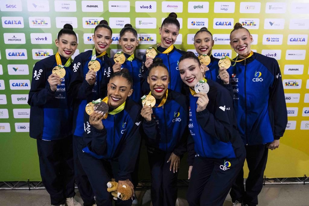 Brasil brilha no Pan-Americano de Ginástica Rítmica
