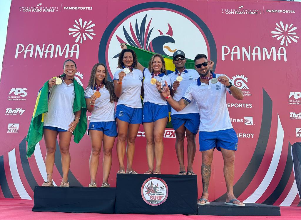 Brasil brilha nos Jogos Pan-Americanos de Surf