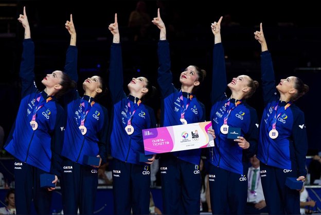 Brasil conquista bronze no Mundial e vaga para Los Angeles-2028