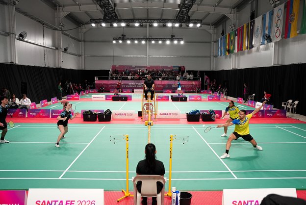 Brasil conquista ouro no badminton nos Jogos Sul-Americanos
