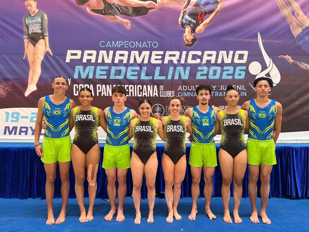Brasil conquista vagas para Jogos Pan-Americanos na Ginástica de Trampolim