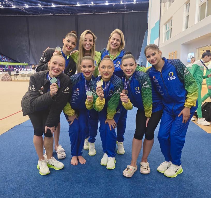Brasil é vice-campeão em Baku