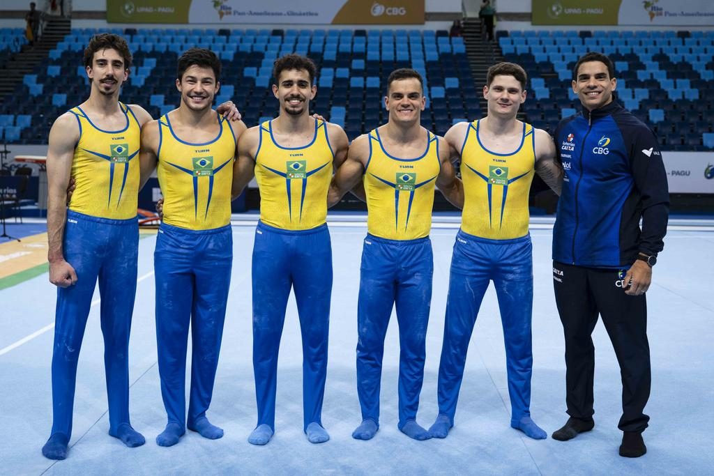Brasil garante vagas para o Mundial de Ginástica em Roterdã