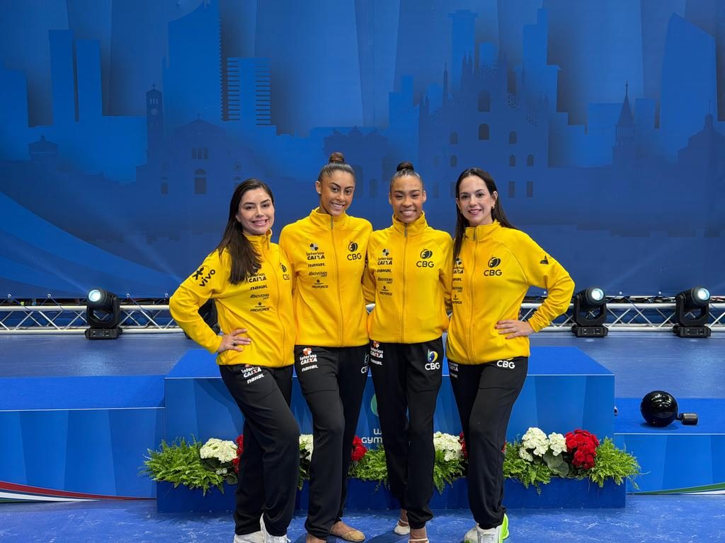 Brasileiras em Milão na Copa do Mundo de GR