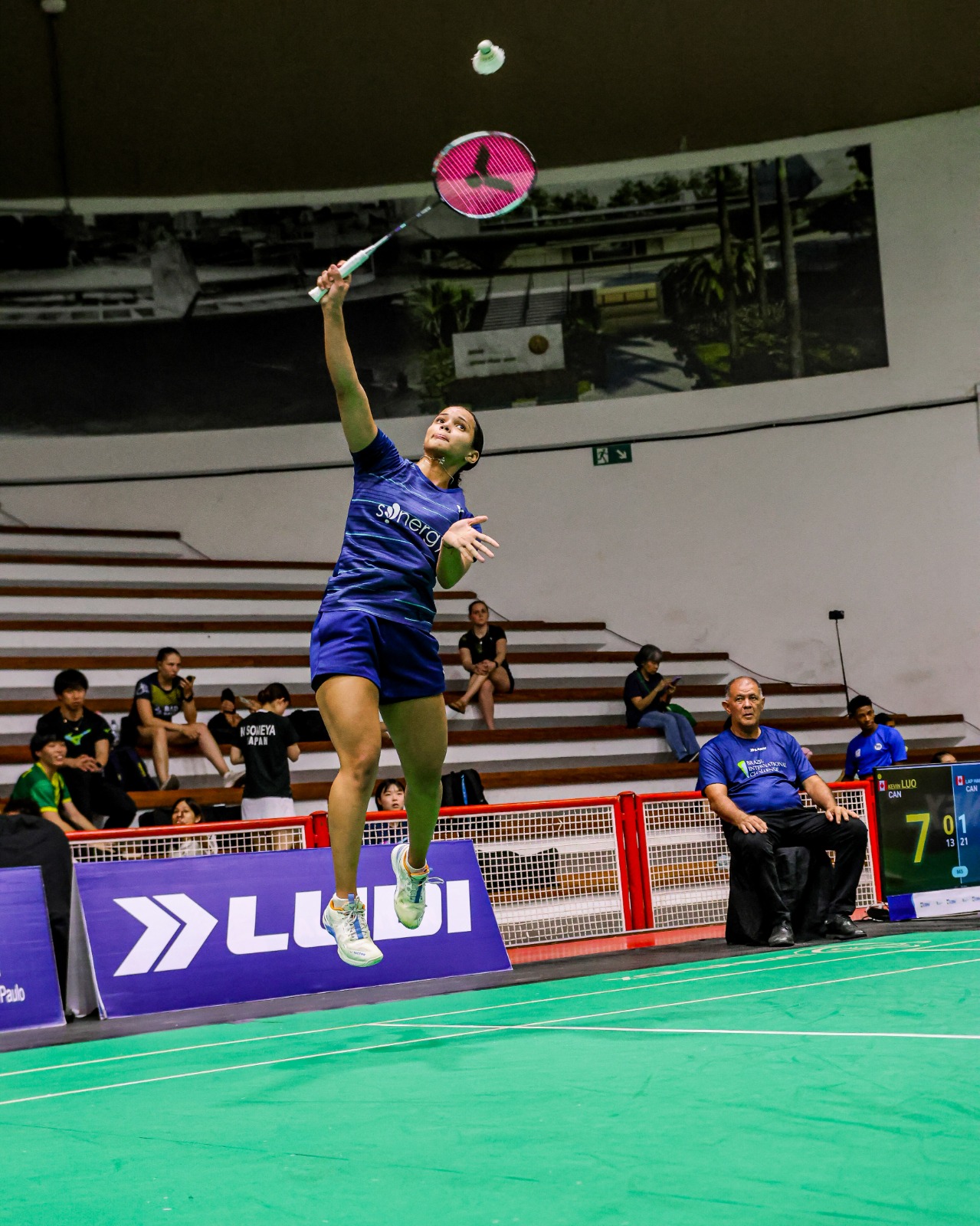 Brasileiros avançam às quartas de final no Internacional do Brasil de Badminton organizado pela CBBd