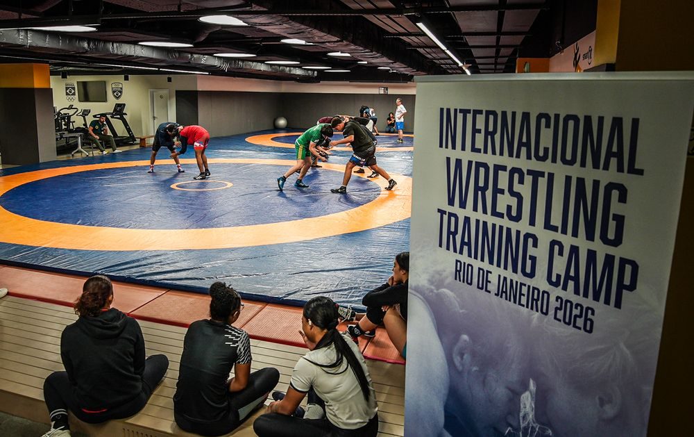 Camp Internacional de Wrestling reúne 44 atletas no Rio de Janeiro