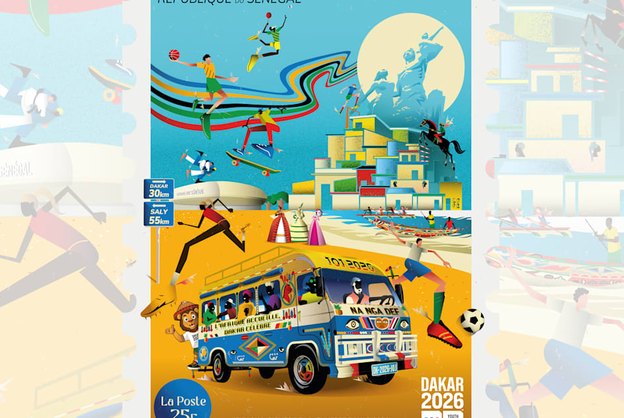 Cartaz Oficial dos Jogos Olímpicos da Juventude de Dakar 2026 é Lançado