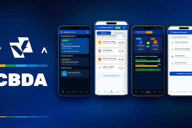 CBDA lança plataforma digital para esportes aquáticos