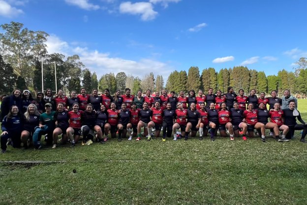 Charrua (RS) conquista Liga Sul Feminina de Rugby XV