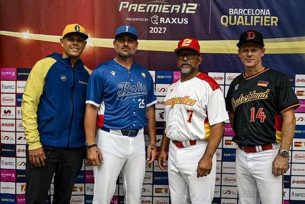 Colômbia, Alemanha, Espanha e Itália buscam vaga no Premier12 em Barcelona