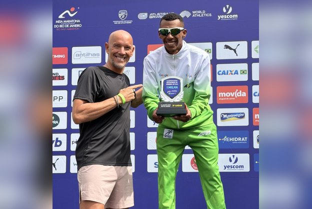 Dhioka é vice-campeão brasileiro da milha