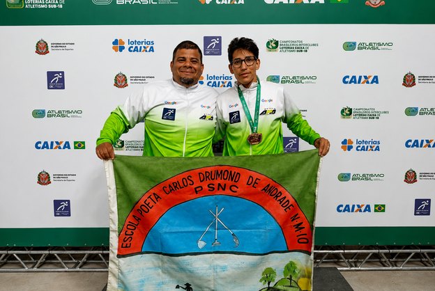 Erick David é campeão brasileiro sub-18 nos 2.000m com obstáculos