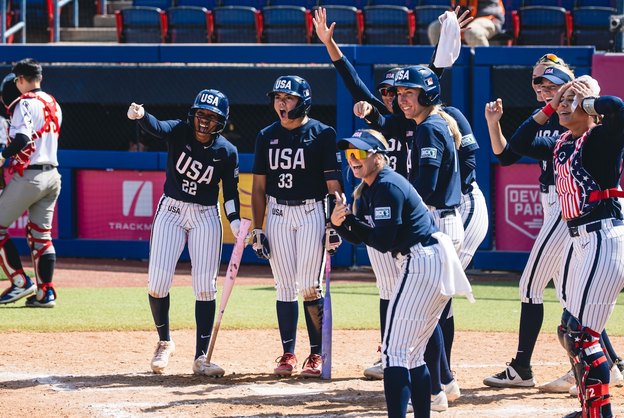 EUA e México garantem vagas na Copa do Mundo de Softbol Feminino
