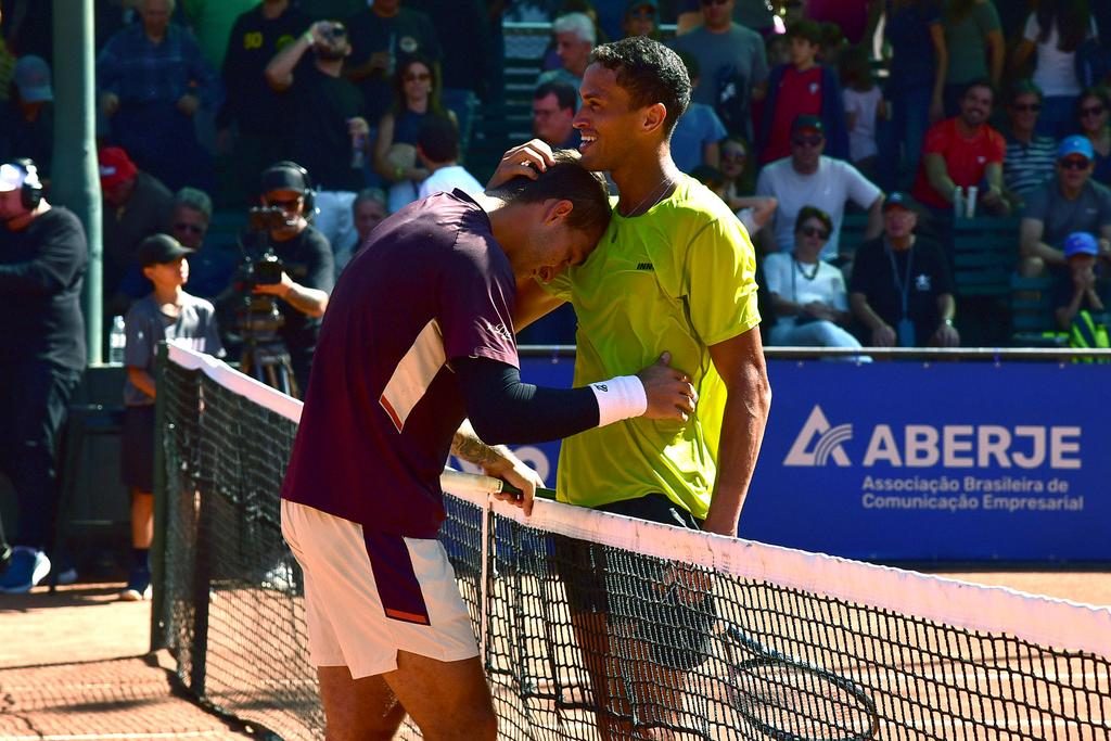 Felipe Meligeni vence o Santos Brasil Tennis Classic