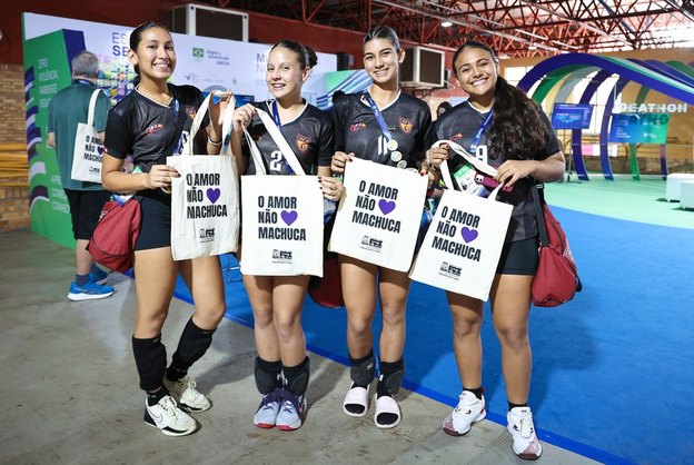 Foz do Iguaçu promove ações antirracistas e de prevenção à violência nos Jogos da Juventude CAIXA 2026