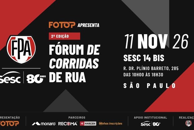 FPA abre inscrições para o 2º Fórum de Corridas de Rua em São Paulo
