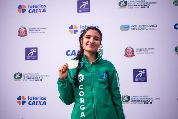 Gabriela Barros conquista bicampeonato nos 5.000m marcha atlética