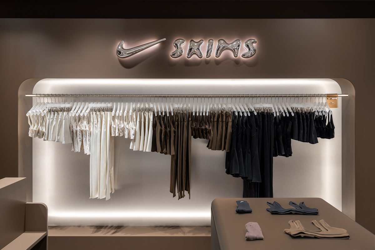 Galeries Lafayette Paris Haussmann apresenta coleção NikeSKIMS