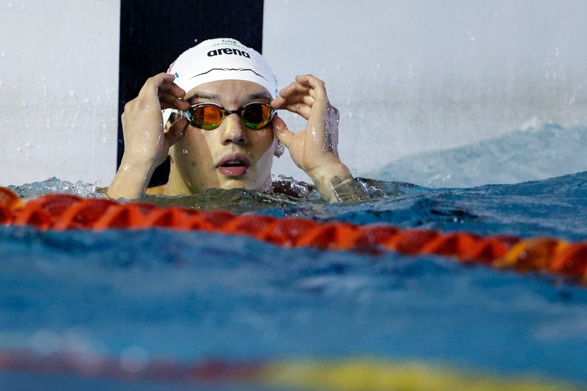 Guilherme Caribé conquista índice para o Pan Pacífico nos 50m livre