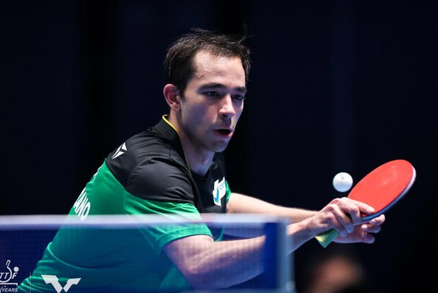 Hugo Calderano e Bruna Takahashi estreiam no WTT Champions Macau - Confederação Brasileira de Tênis de Mesa