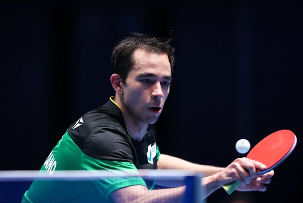 Hugo Calderano vence Tomislav Pucar e avança às quartas do WTT Champions Macau - Confederação Brasileira de Tênis de Mesa