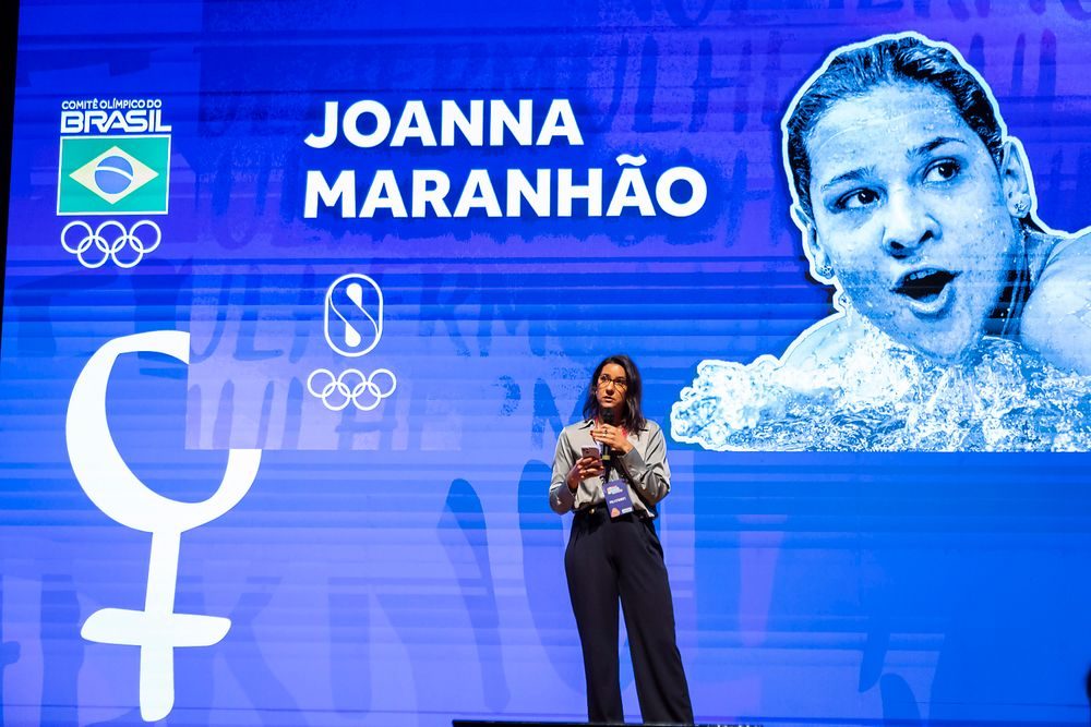 Joanna Maranhão elogia COB por Esporte Seguro