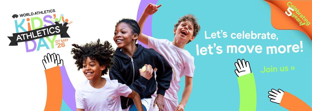 Kid's Athletics Day completa 5 anos em 2026