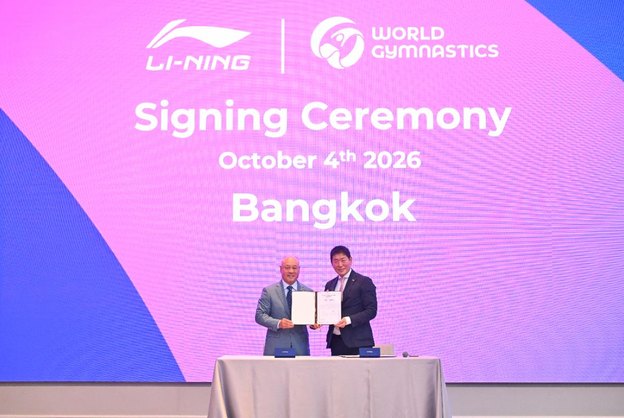 LI-NING é novo parceiro global da Federação Internacional de Ginástica