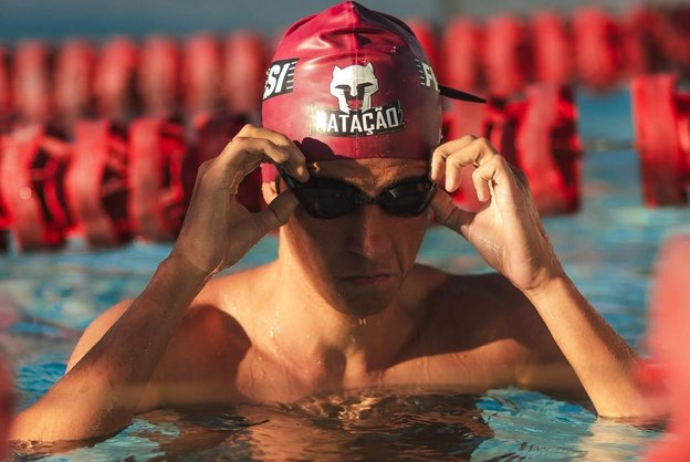 Luigi Vanzella compete no Brasileiro de Triathlon em Brasília