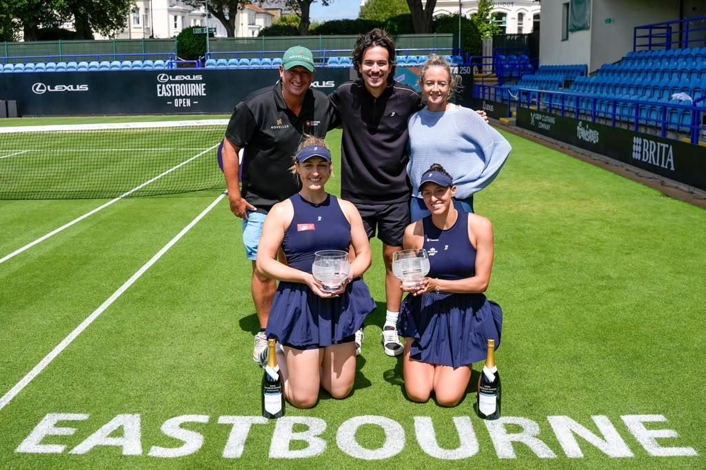 Luisa Stefani vence em Eastbourne e mira Wimbledon