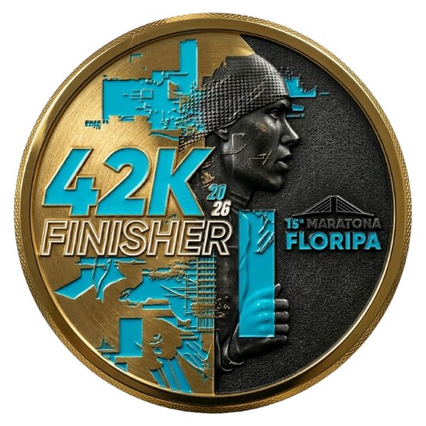 Maratona de Floripa inova com medalha digital