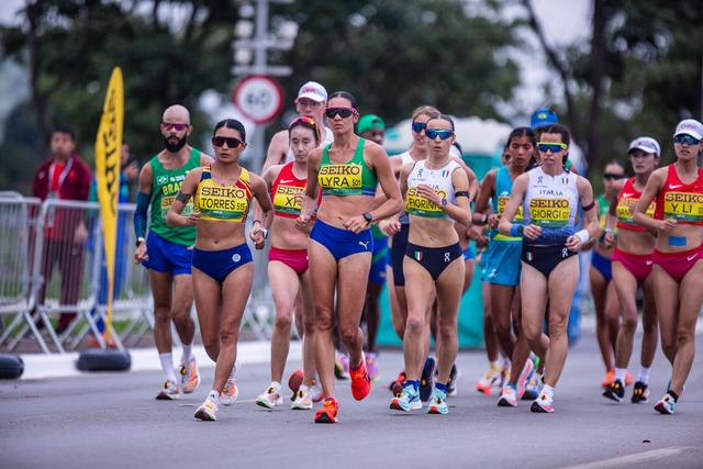Maratona feminina do Brasil conquista o inédito bronze por equipes no Mundial de Marcha Atlética