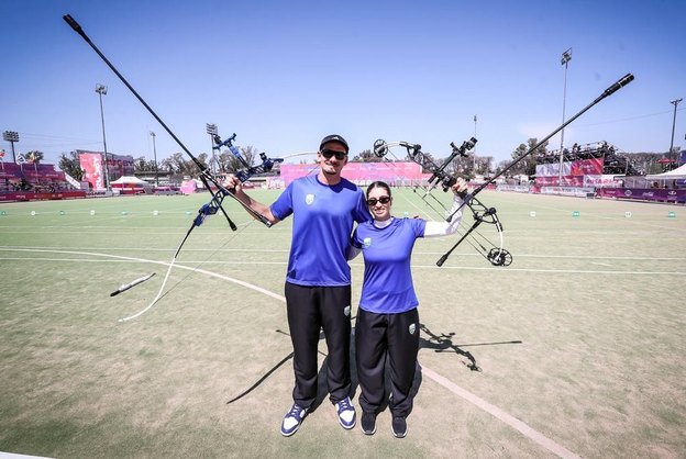 Marcus D’Almeida e Bianca Rodrigues conquistam ouro e prata no Tiro com Arco em Santa Fé 2026