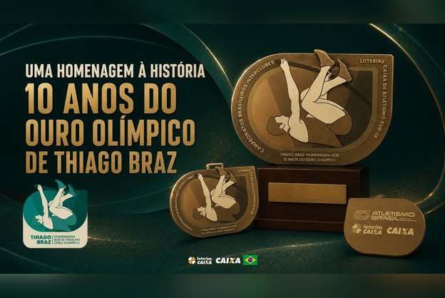 Medalha do Brasileiro Sub-18 homenageia Thiago Braz