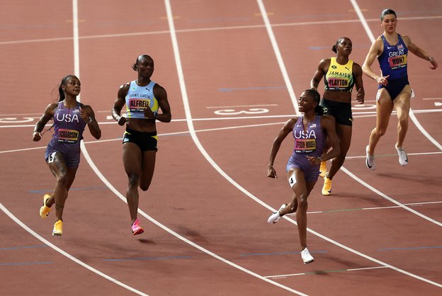 Melissa Jefferson-Wooden brilha nos 100 m em Budapeste