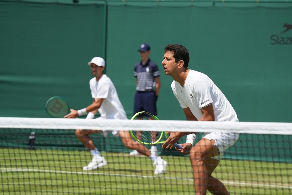 Melo e Molteni são eliminados na estreia em Wimbledon