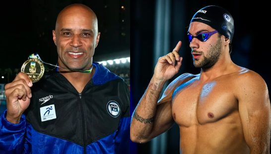 Nadadores brasileiros no Pan-Pacífico