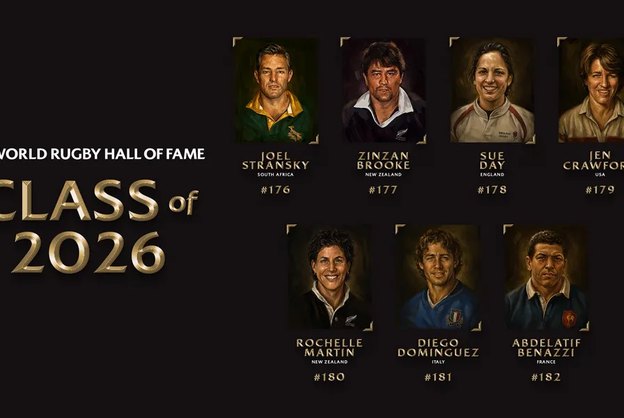 Novos integrantes no Hall da Fama da World Rugby
