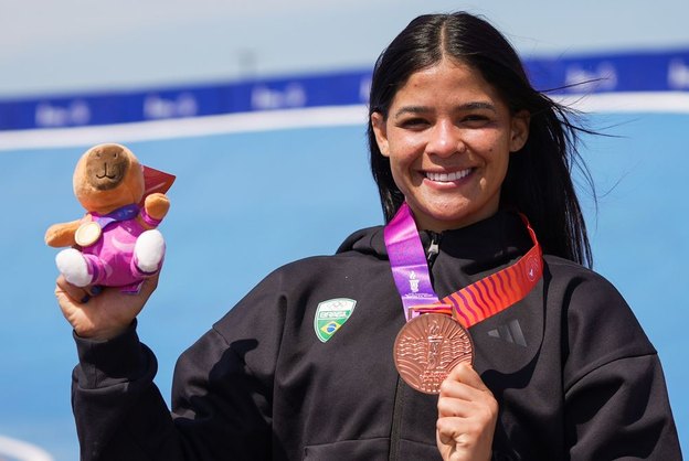 Paola Reis conquista bronze após queda em Santa Fé 2026