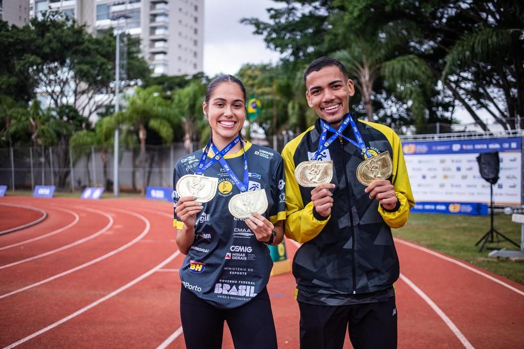 Sabrina Pena e Marco Túlio Gonçalves brilham no Brasileiro Sub-23