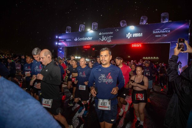 Santander Night Run acontece em Fortaleza no dia 7 de novembro
