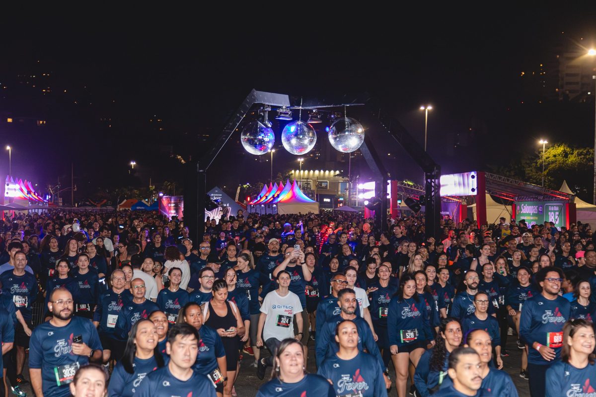 Santander Night Run agita Goiânia em agosto