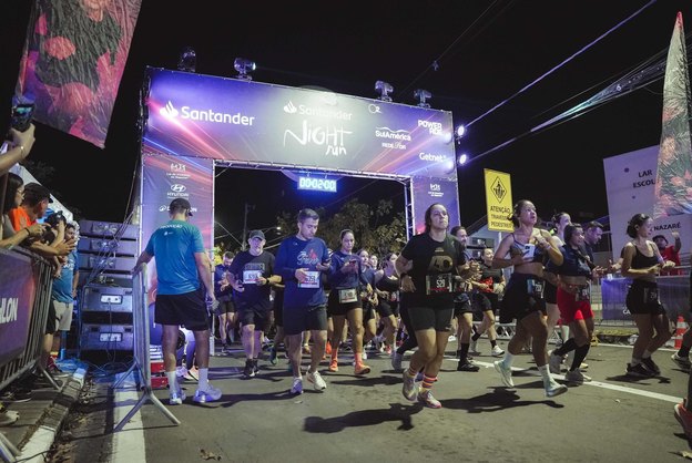 Santander Night Run chega a Curitiba em outubro