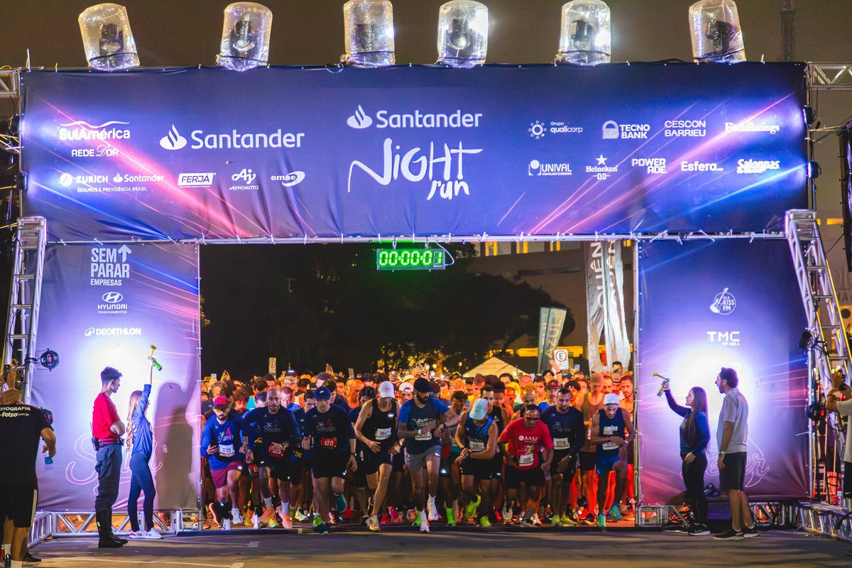 Santander Night Run chega a Porto Velho em 2026