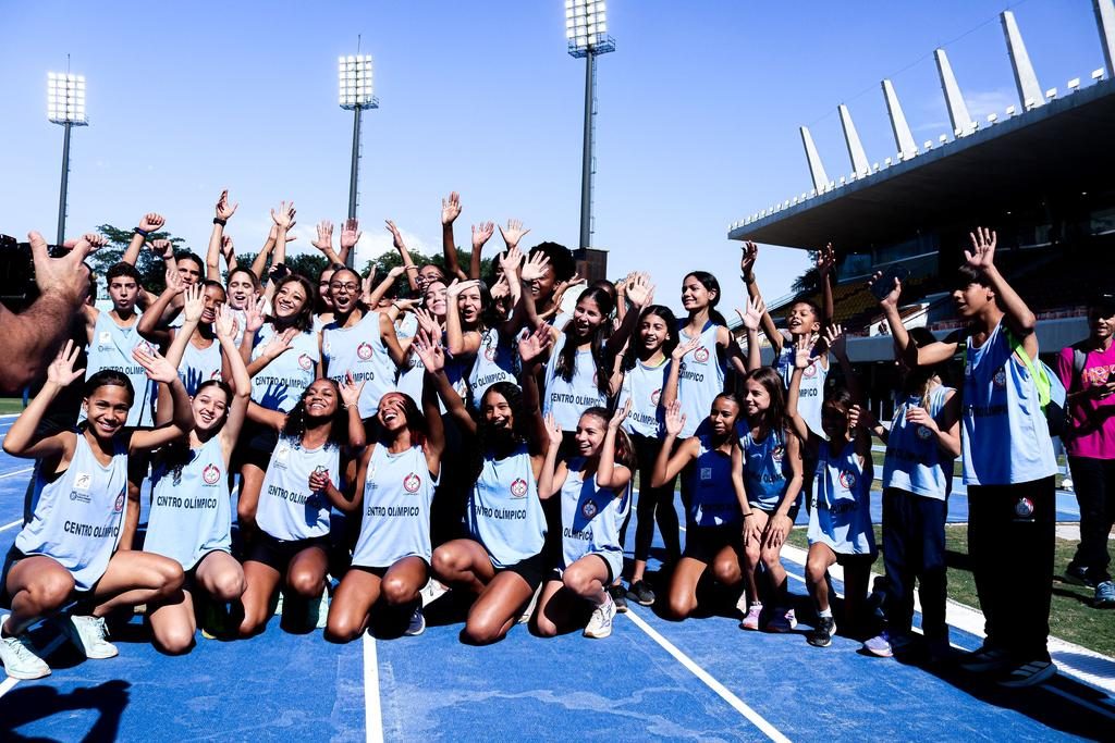 São Paulo lança programa de atletismo nas escolas