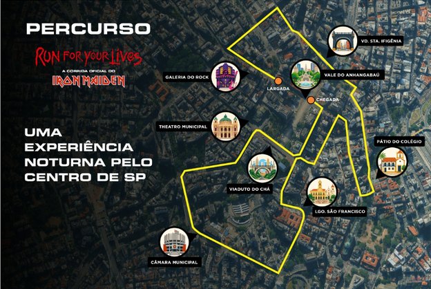 São Paulo sedia a primeira corrida oficial do Iron Maiden neste sábado