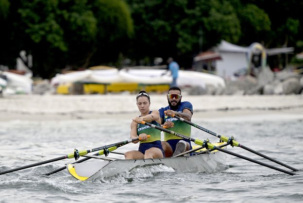 Valdeni Júnior e Joice Emily conquistam prata no Mundial de Remo de Praia